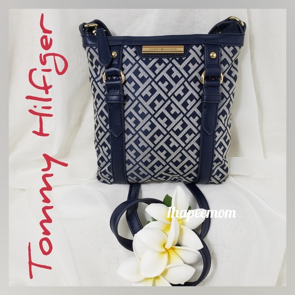 Tommy Hilfiger Handbags - Tommy Hilfiger Crossbody Bag Blue and Gray